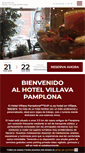 Mobile Screenshot of hotelvillava.com